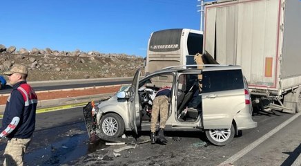 Şanlıurfa’da feci kaza: 1 ölü, 1 yaralı