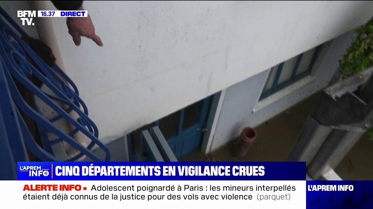 En Mayenne, les habitants se préparent face à la montée du niveau de l'eau