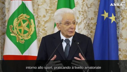 Mattarella: "Profondo legame tra l'Italia, il mare e la vela"