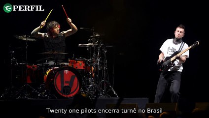 "Twenty One Pilots arrasam no Brasil com setlist exclusivo e revelações sobre máscaras do Slipknot"