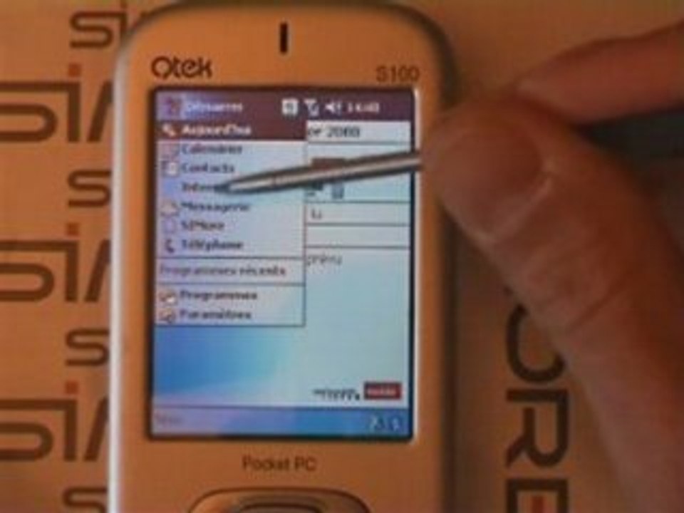 Double carte SIM Simore pour QTEK S100