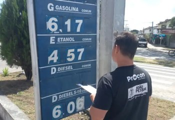 Procon de João Pessoa autua 24 postos de combustíveis por aumento abusivo no preço da gasolina