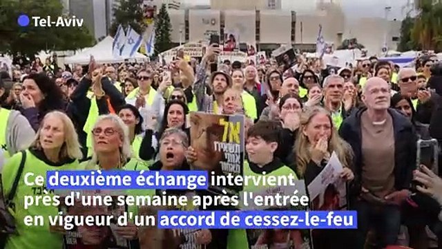 Trêve à Gaza: quatre otages israéliennes libérées en échange de 200 détenus palestiniens