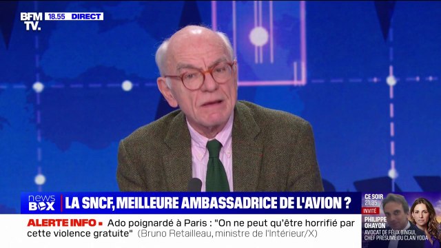 SNCF: Le train est cher, car en dix ans, on a perdu une centaine de rames TGV , affirme Michel Quidort (FNAUT)