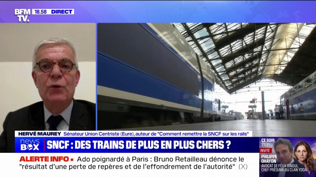Hervé Maurey (sénateur Union Centriste), sur la SNCF: Le principal responsable des problèmes ferroviaires dans ce pays, c'est l'État