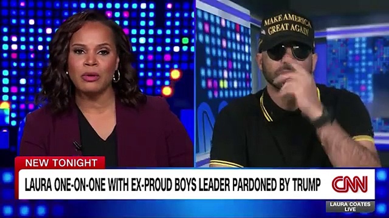 Laura Coates asks freed former Proud Boys leader about his apology for January 6