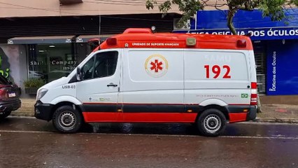 Paciente psiquiátrico é socorrido após tomar medicamentos e ficar "fora de si"