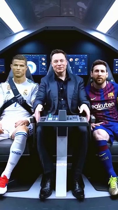 Elon musk and Ronaldo AI VIDEO | Messi | #Ronaldo