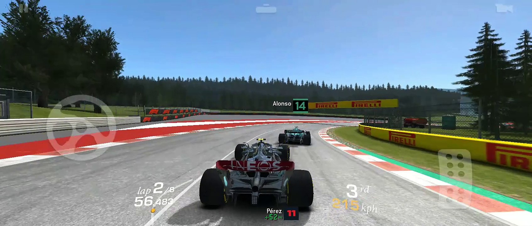 Red Bull Ring Mercedes -AMG F1 W14 8 Laps CUP Real Racing 3
