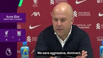 Liverpool 'almost perfect' against Ipswich - Slot