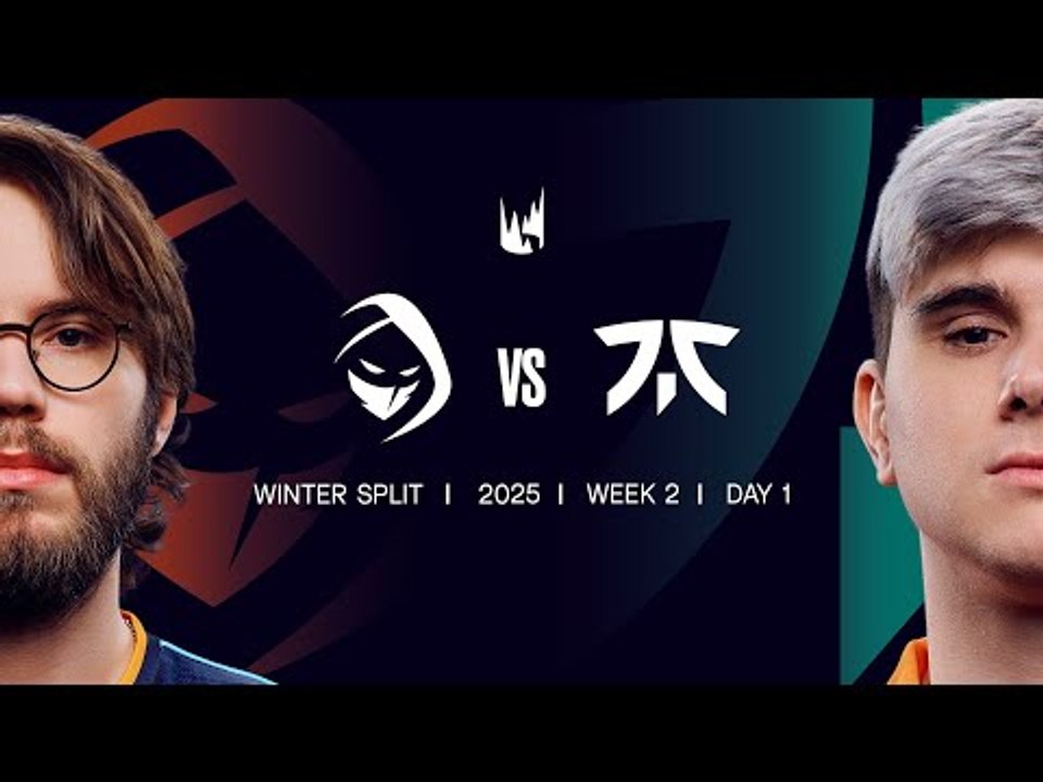 RGE v FNC | 2025 LEC Winter | Week 02 Day 01 | Rogue vs Fnatic