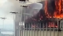 Fire fighting with drone
