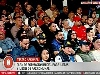 Caracas I Jueces de paz destacan el potencial y profesionalización del Plan de Formación Inicial