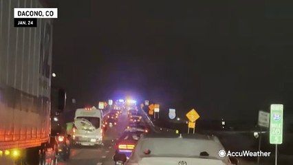 More snow falls on Colorado