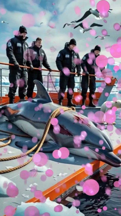 Arctic Dolphin Rescue Heartwarming Moments in the Icy Wilderness