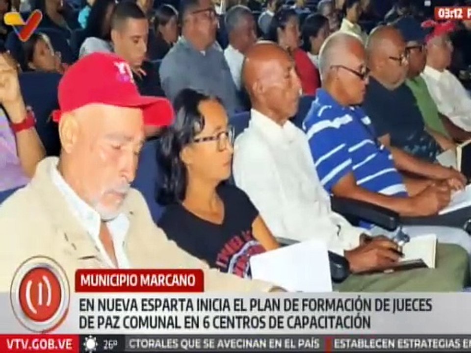Nueva Esparta I Jueces de paz de 6 centros se activan con el Plan de Formación Inicial 2025