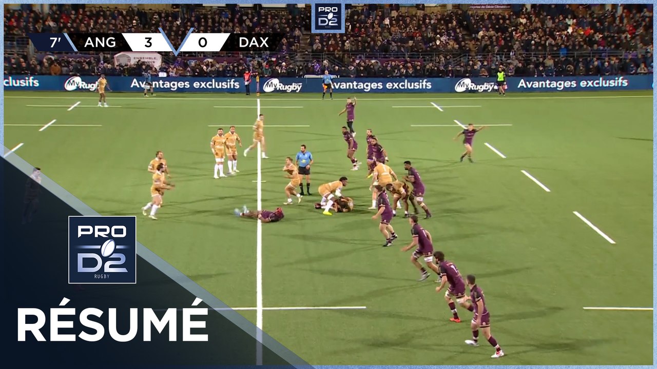 PRO D2 Saison 2024-2025 J18 - Résumé Soyaux-Angoulême XV - US Dax