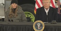 Melania's reaction steals the show as Trump suggests Fauci covers his own security with $12.6 million fortune