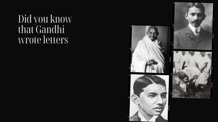 Did you know that Gandhi wrote letters with moral guidance for Adolf Hitler? (ad video)