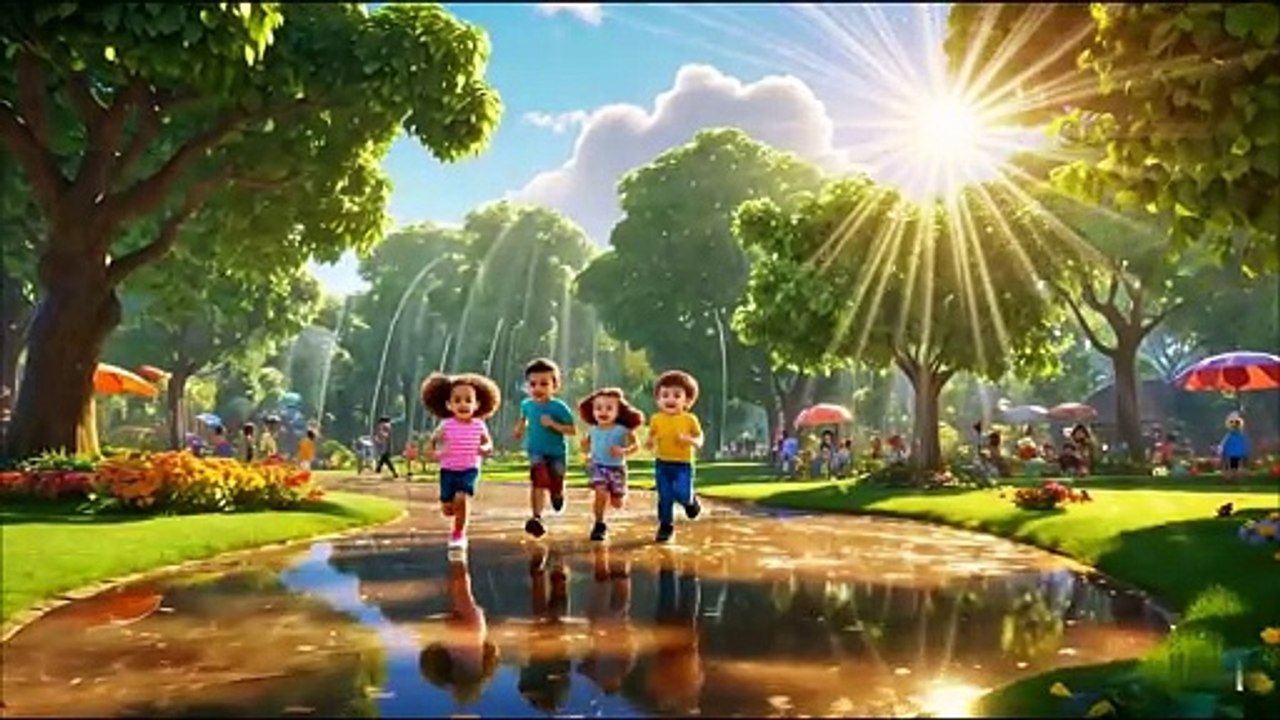 Rhymes & Songs for Children|Rain, Rain, Go Away Nursery Rhyme |new