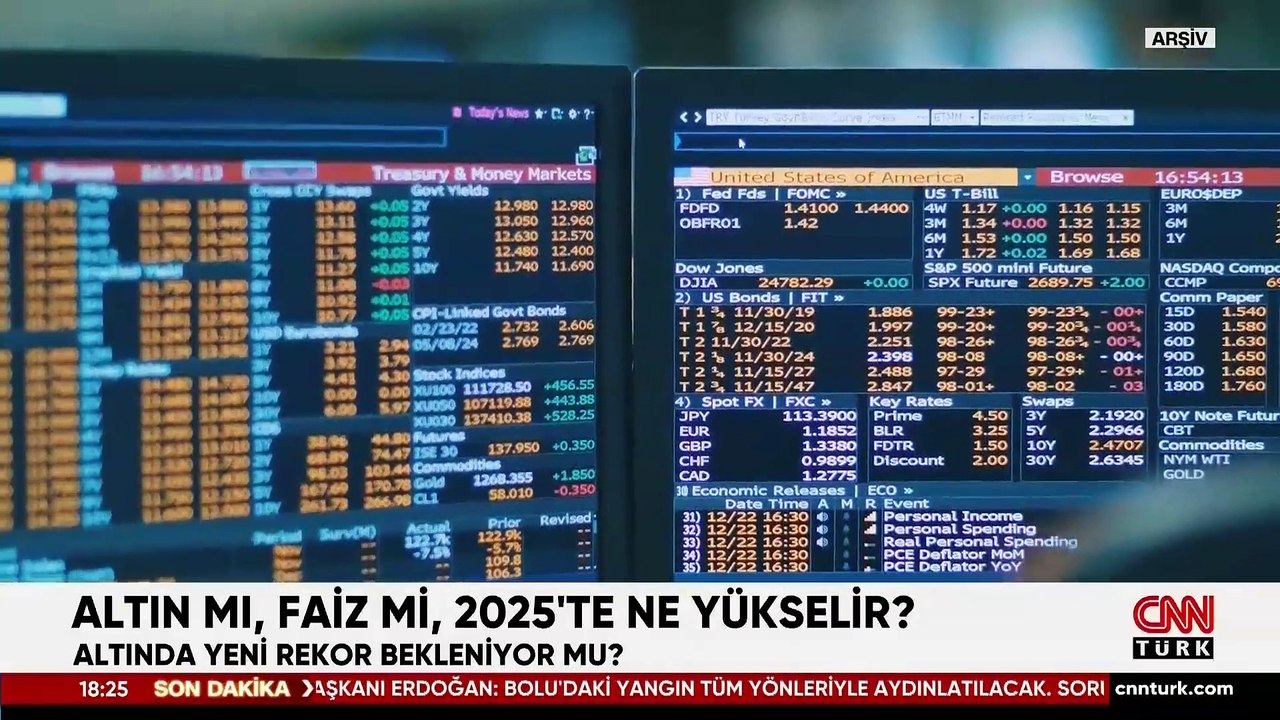Altın mı, faiz mi, 2025'te ne yükselecek? Altında yeni rekor bekleniyor mu? Uzman isim yorumladı