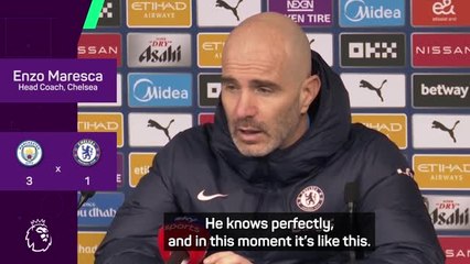 Maresca defends Sanchez despite costly error in Man City defeat