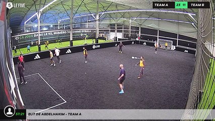 But de Abdelhakim - Team A