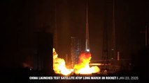 Blastoff! China launch test satellite atop Long March 3B rocket