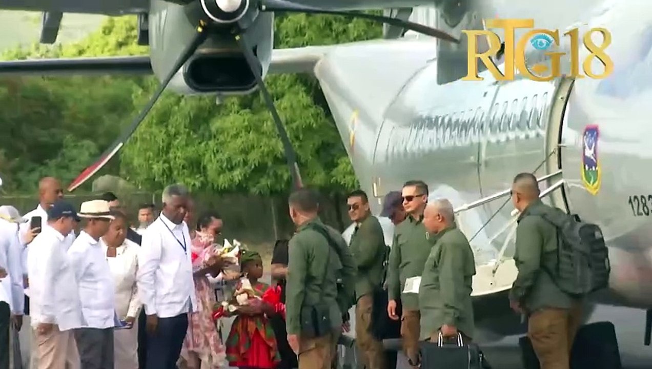 Vizit ofisyèl prezidan Colombie a Gustavo Petro nan vil Jacmel