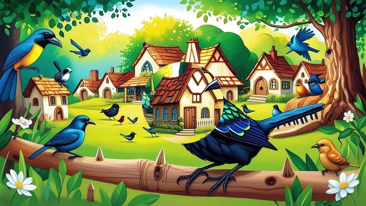 O Sábio Corvo e o Jovem Pardal