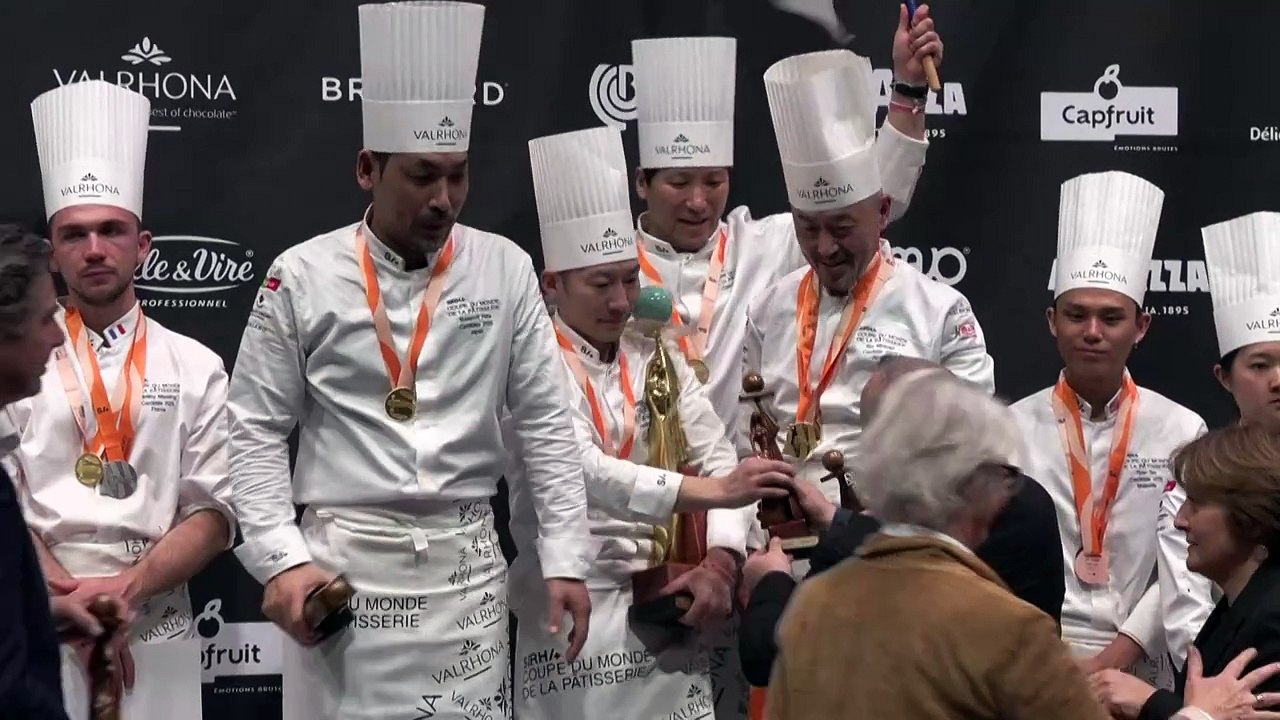 Japón se corona campeón del mundo de pastelería en un concurso en Francia