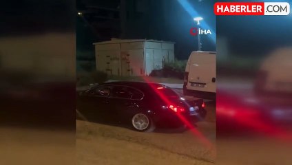 Ankara'da Maganda Lastiklerini Yaktı