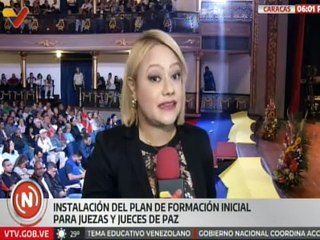 Caracas I Con charlas, talleres y actividades prácticas los jueces de paz recibieron formación