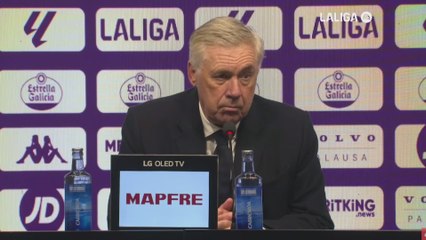 Carlo Ancelotti sobre si está sentenciada LaLiga