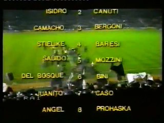 EC 1980/81 SF 1.Leg - Real Madrid vs. FC Internazionale