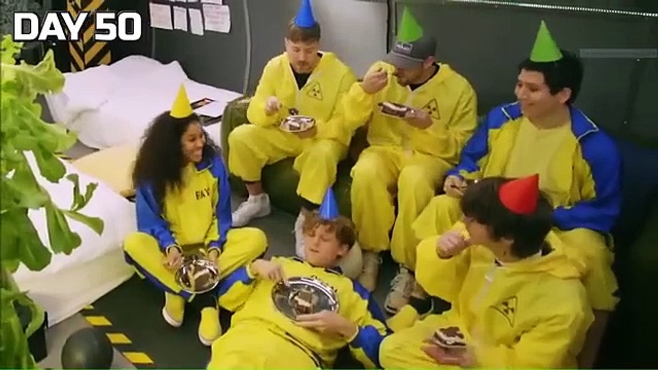 Survive 100 Days In Nuclear Bunker, Win $500,000 mrbeast hindi l Mr beast in hindi l @MrBeast