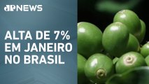 Seca prolongada faz preço global do café disparar