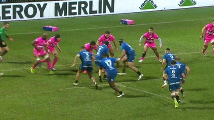 TOP 14 - Essai de Francisco GORRISSEN (RCV) - RC Vannes - Stade Français Paris