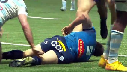 TOP 14 - Essai de Santiago ARATA (CO) - Racing 92 - Castres Olympique