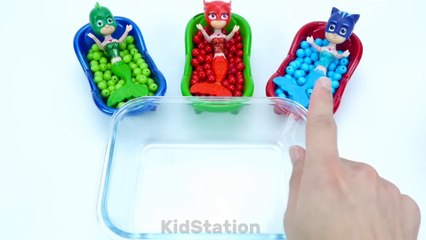 Magical Colorful Bathtubs and Jelly Fairies | Fun Toy Video for Kids.