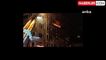 Ankara'da Apartman Yangını: İki Kişi Kurtarıldı