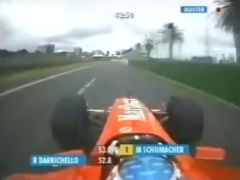 F1 – Rubens Barrichello (Ferrari V10) Onboard – Australia 2002
