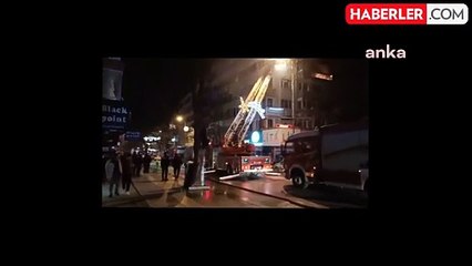Ankara'da Apartman Yangını: İki Kişi Kurtarıldı
