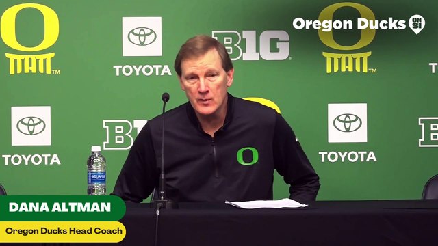Oregon Ducks Basketball Coach Dana Altman Talks Win Over Washington