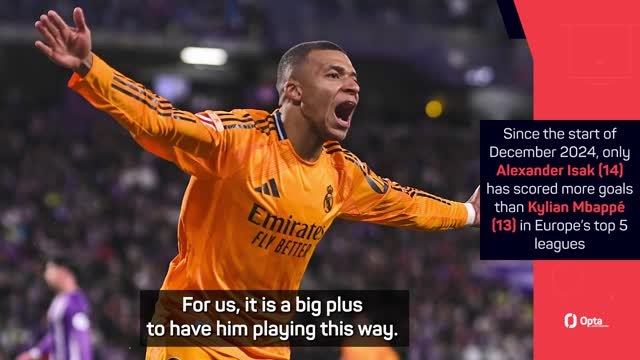 Ancelotti hails Mbappe after star man bags first Madrid hat-trick