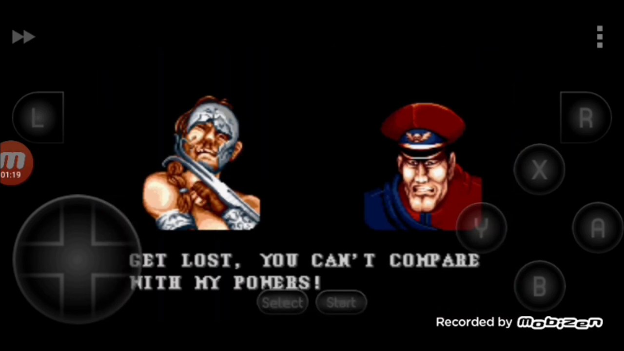 Street Fighter II Turbo: Hyper Fighting Vega vs Mr Bison Vega é derrotado por Mr Bison
