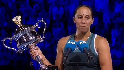Madison Keys On-Court Interview | Australian Open 2025 Final