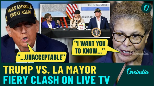 LA California Wildfire: Trump Blasts Democrat Mayor Bass, Urges Residents to Clear Hazardous Waste