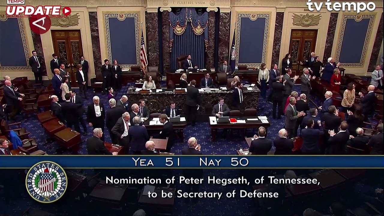 Pete Hegseth Terpilih Sebagai Menteri Pertahanan Amerika Serikat