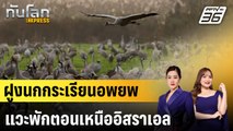 ฝูงนกกระเรียนอพยพแวะพักตอนเหนืออิสราเอล |ทันโลก EXPRESS | 26 ม.ค. 68